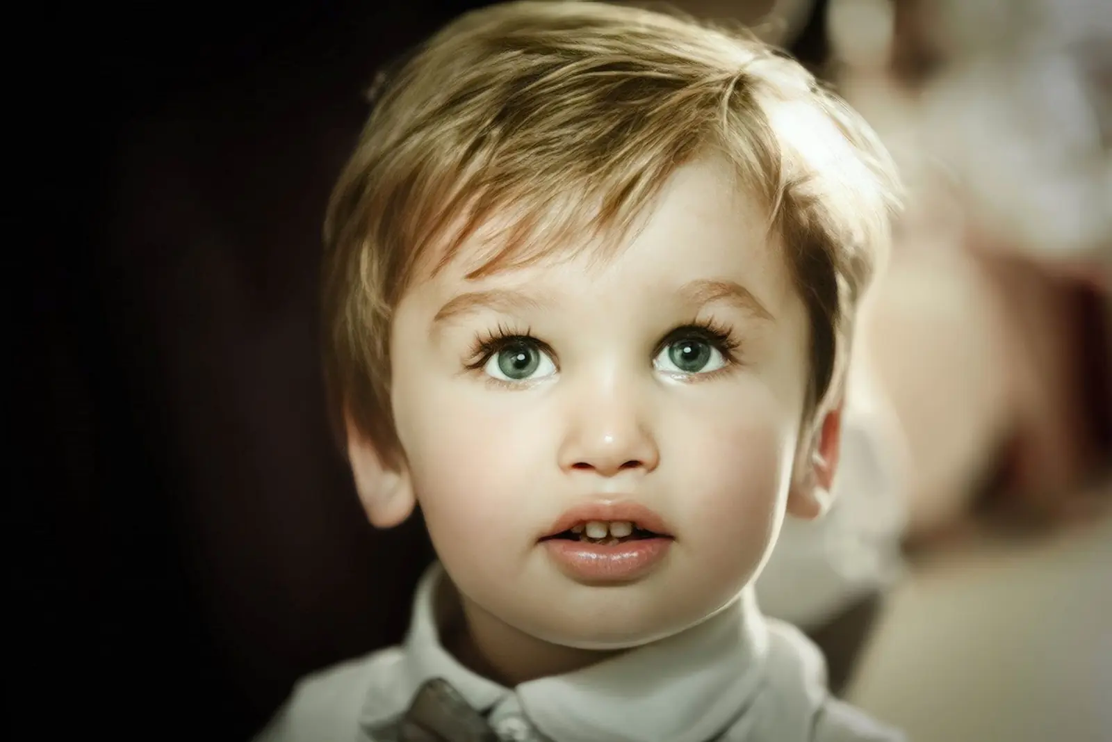 Photographe bapteme paris portrait enfant