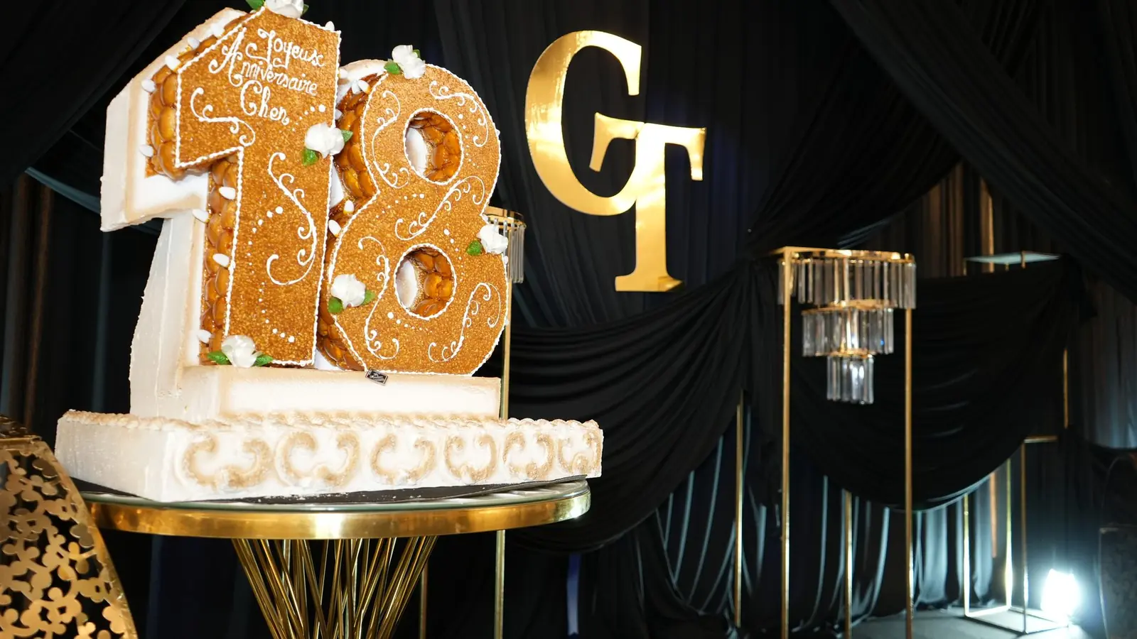 Reportage photo gateau anniversaire 18 ans creteil