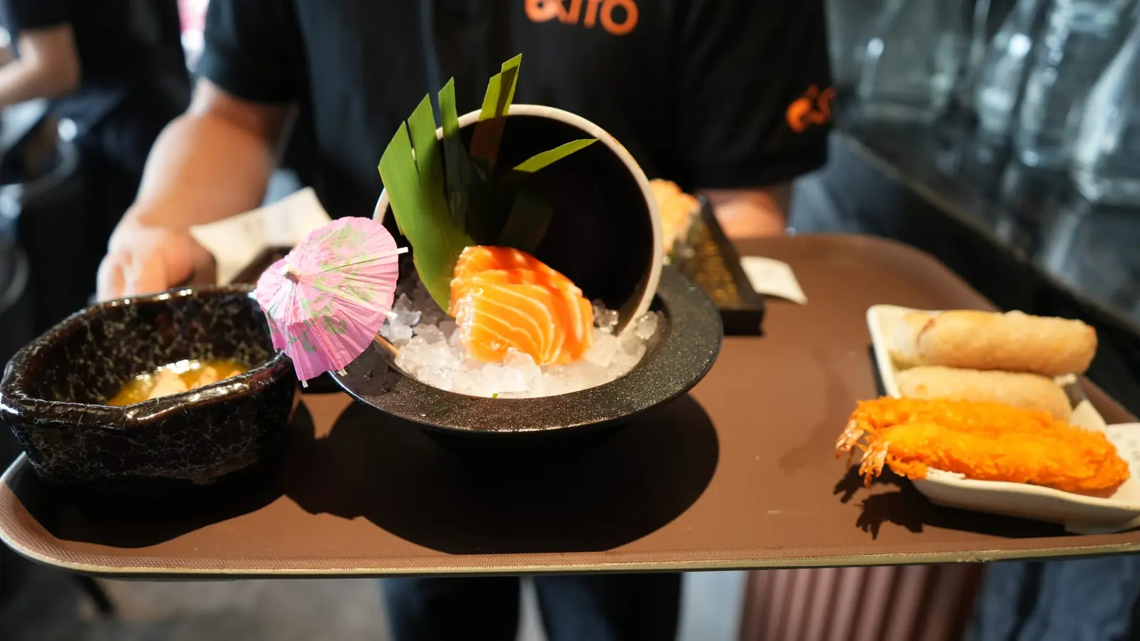 Photo publicitaire plat restaurant japonais paris
