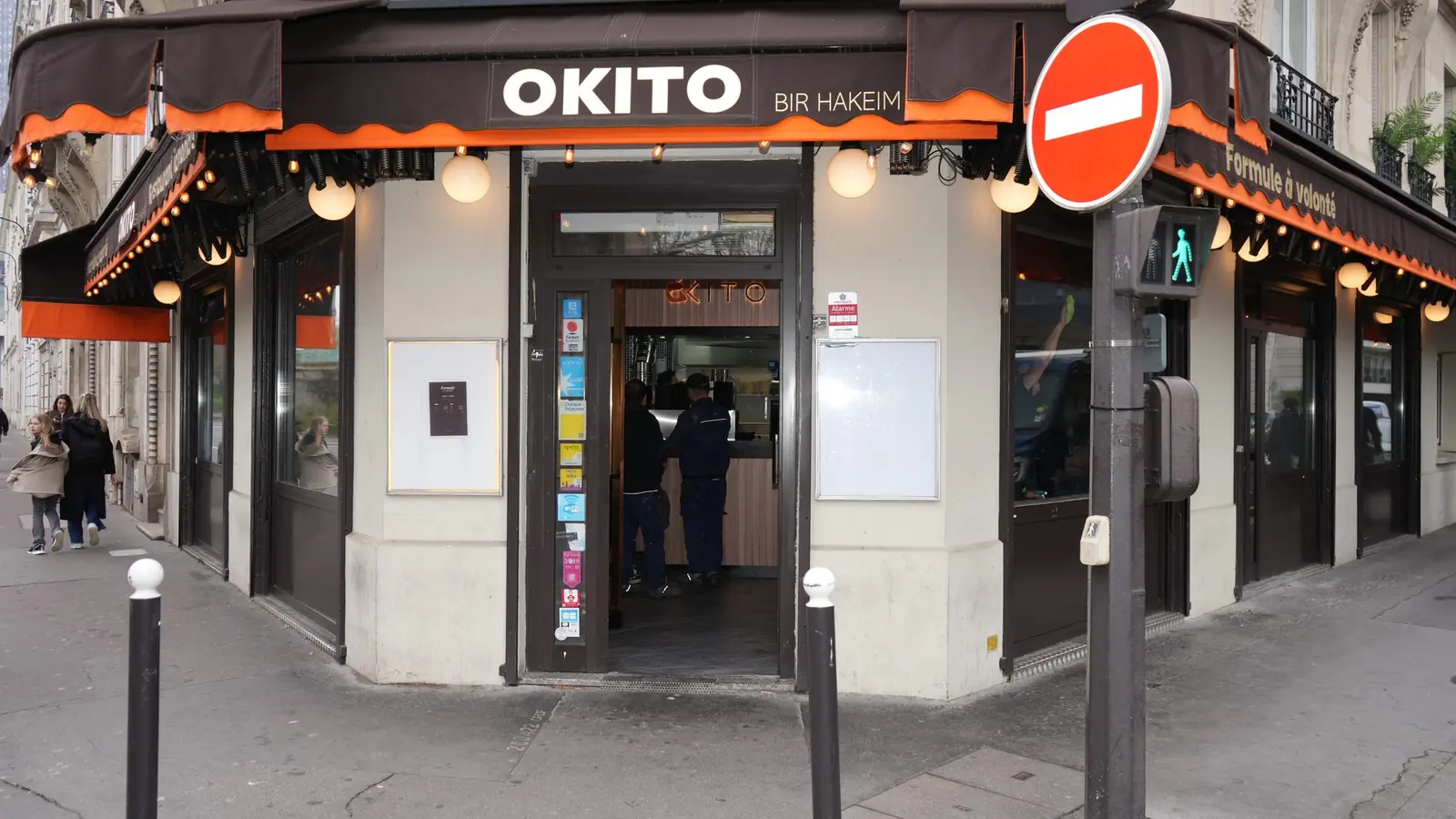 Video publicitaire entree restaurant ile de france