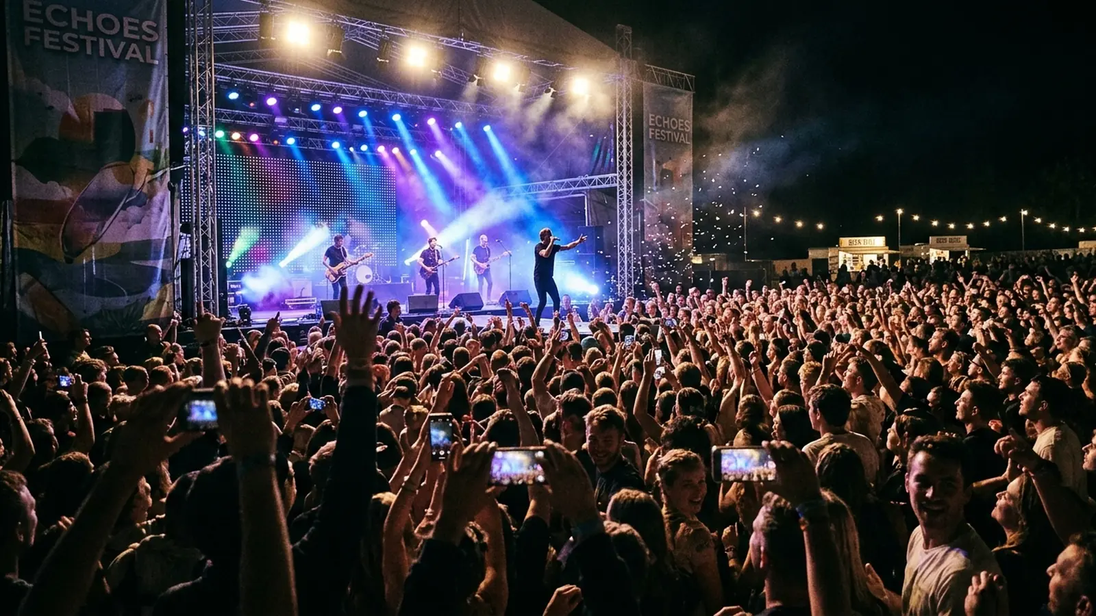 Photographe concert festival foule ile de france
