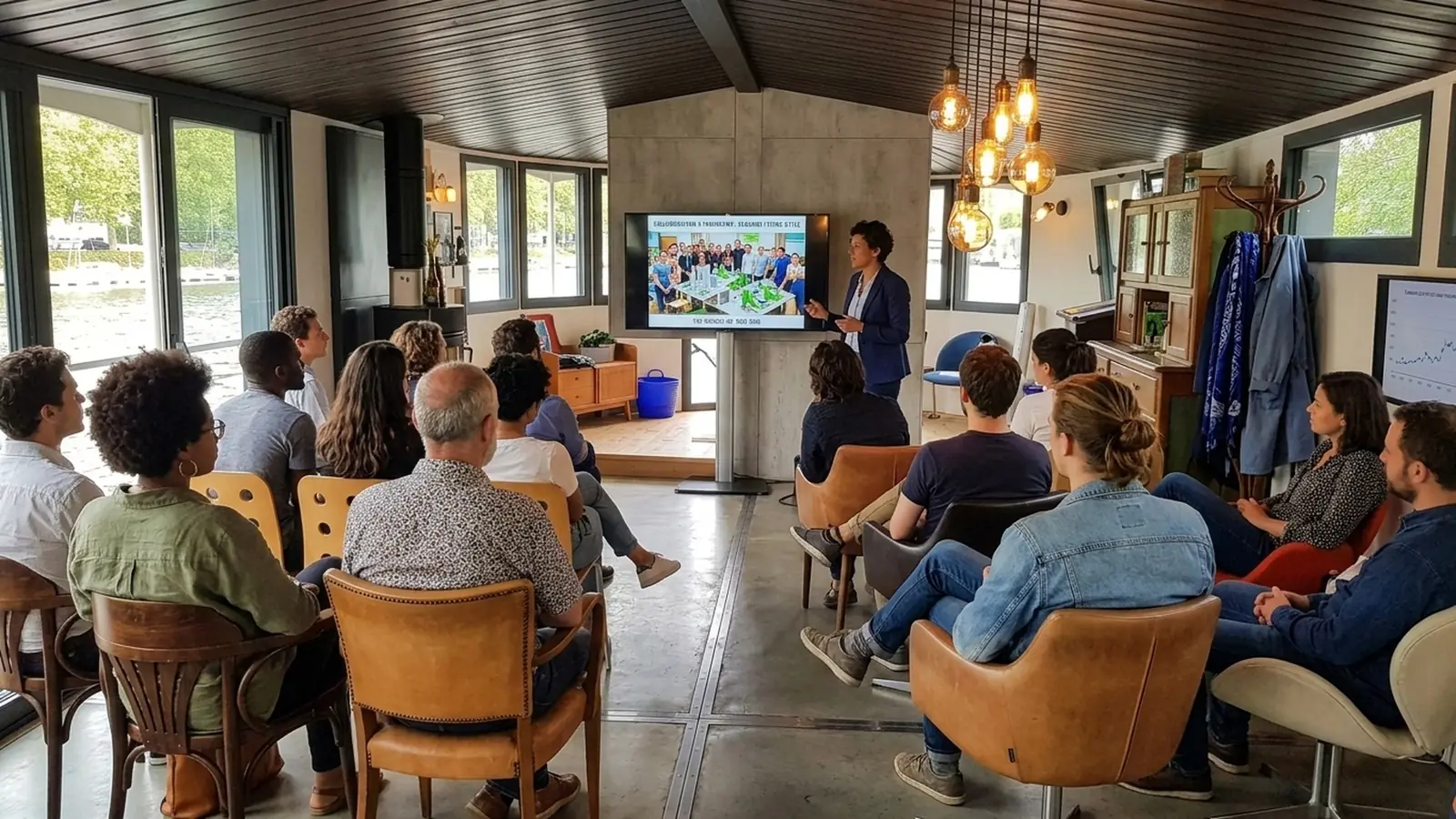 Photographe evenement atelier presentation entreprise