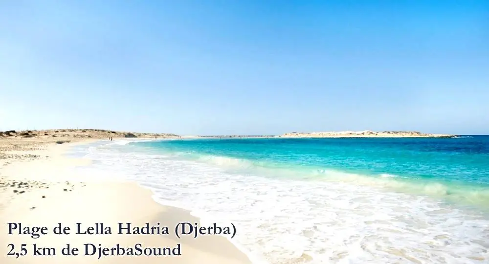 Location villa djerba piscine jacuzzi activite turquoise plage lella hadria proche yeti