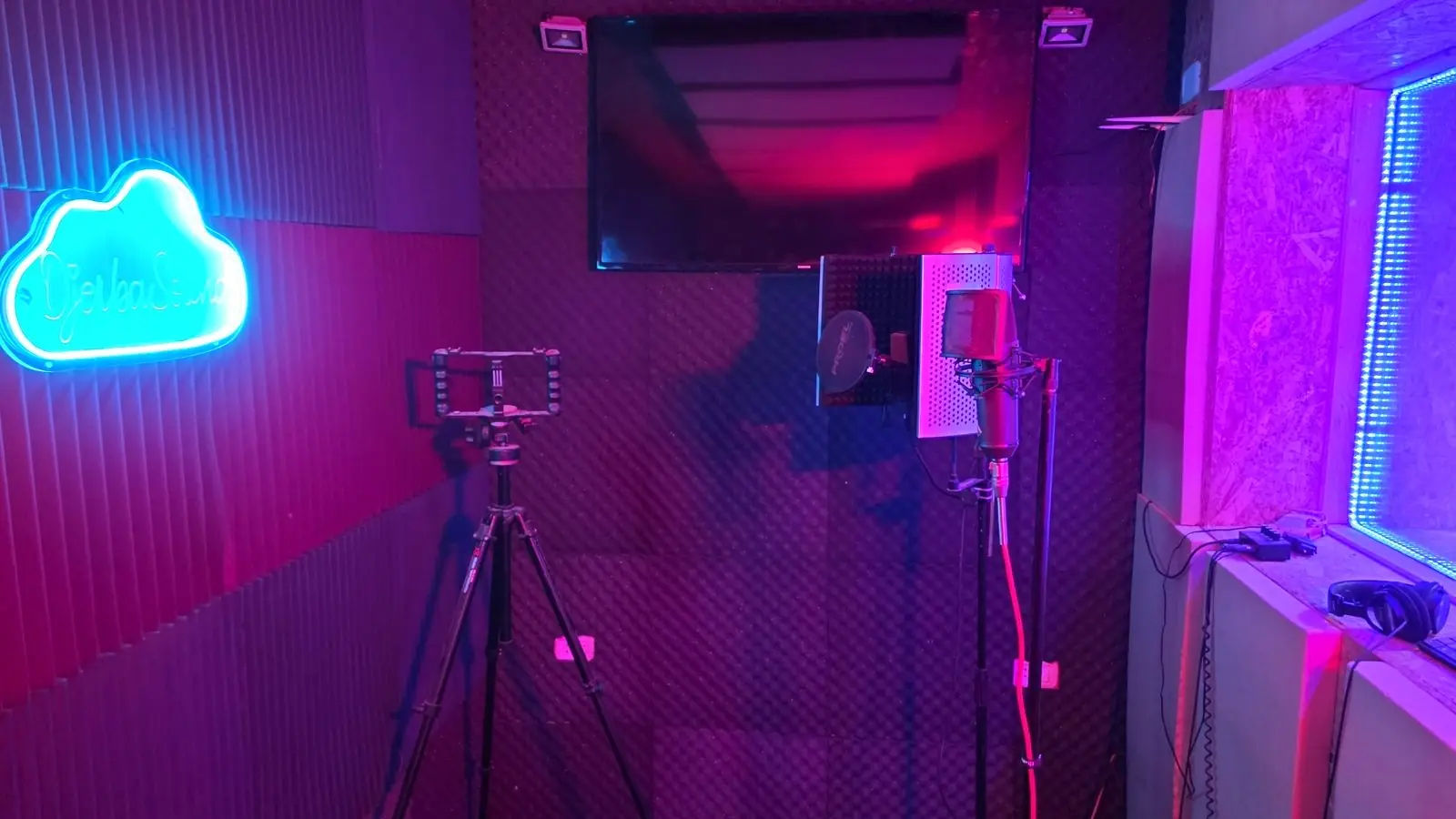 Enregistrement voix rap chant studio djerba